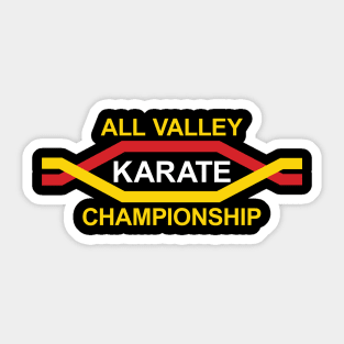 ALL VALLEY KARATE TOURNAMENT Sticker